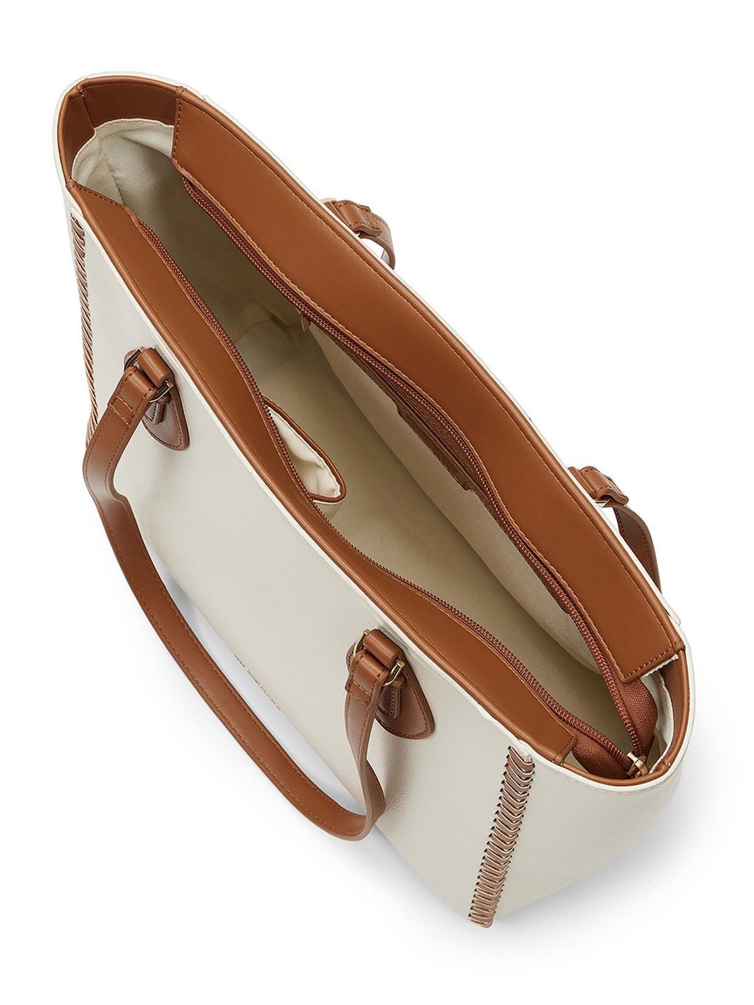 Miraggio Karen Ivory Large Tote Bag