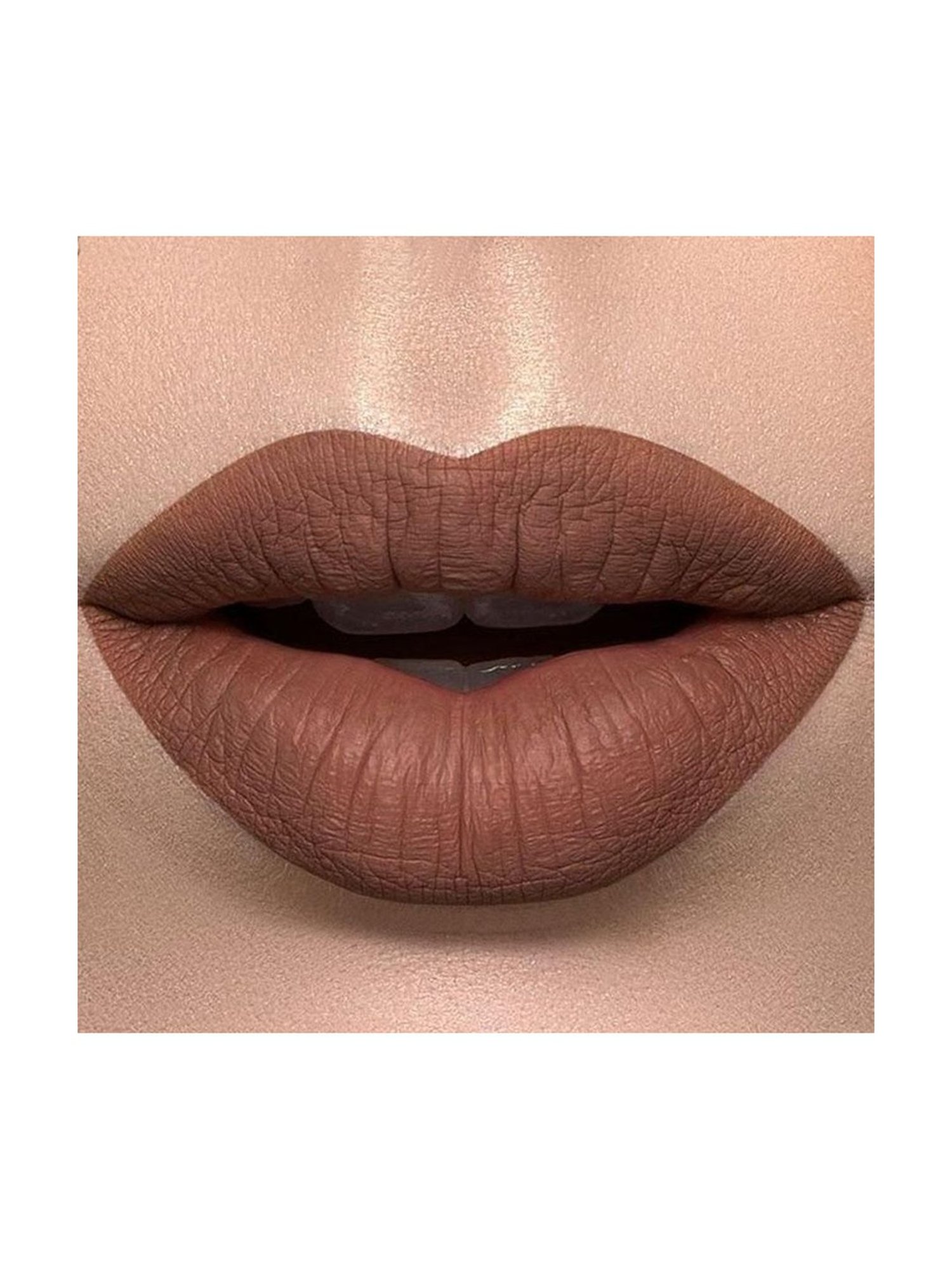 FOCALLURE Matte Lips Crayon Lipstick 9 Rose Taupe - 6 gm