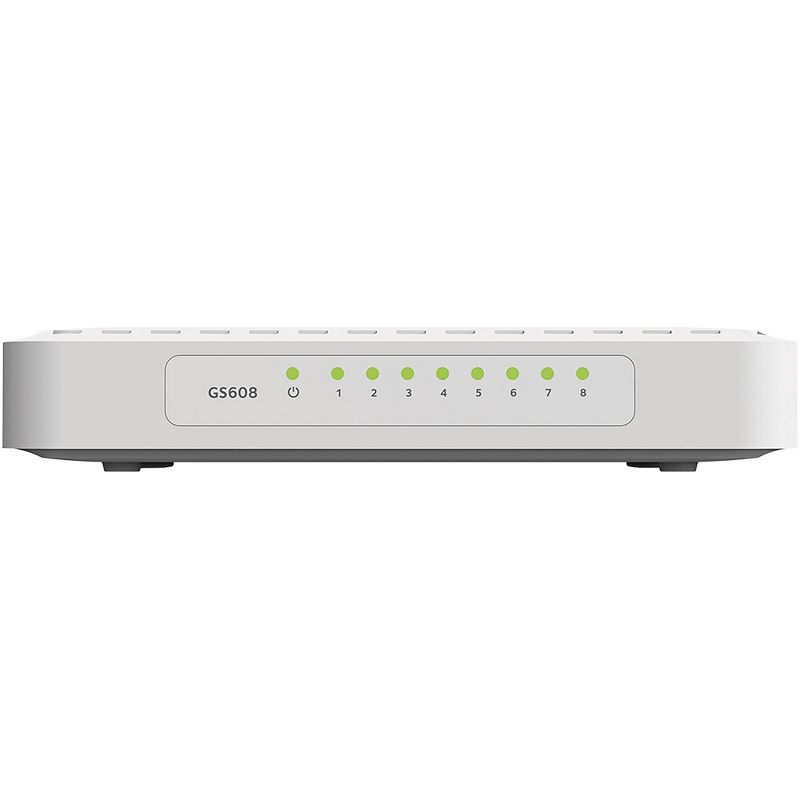 NETGEAR 8-Port Gigabit Ethernet Switch (GS608)