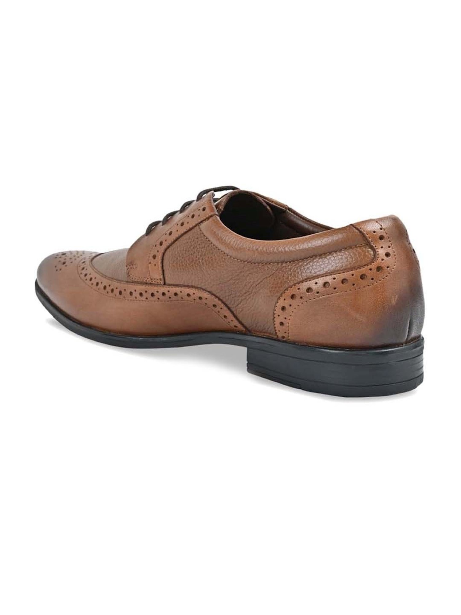 Imperio by Regal Men's Tan Brogue Shoes