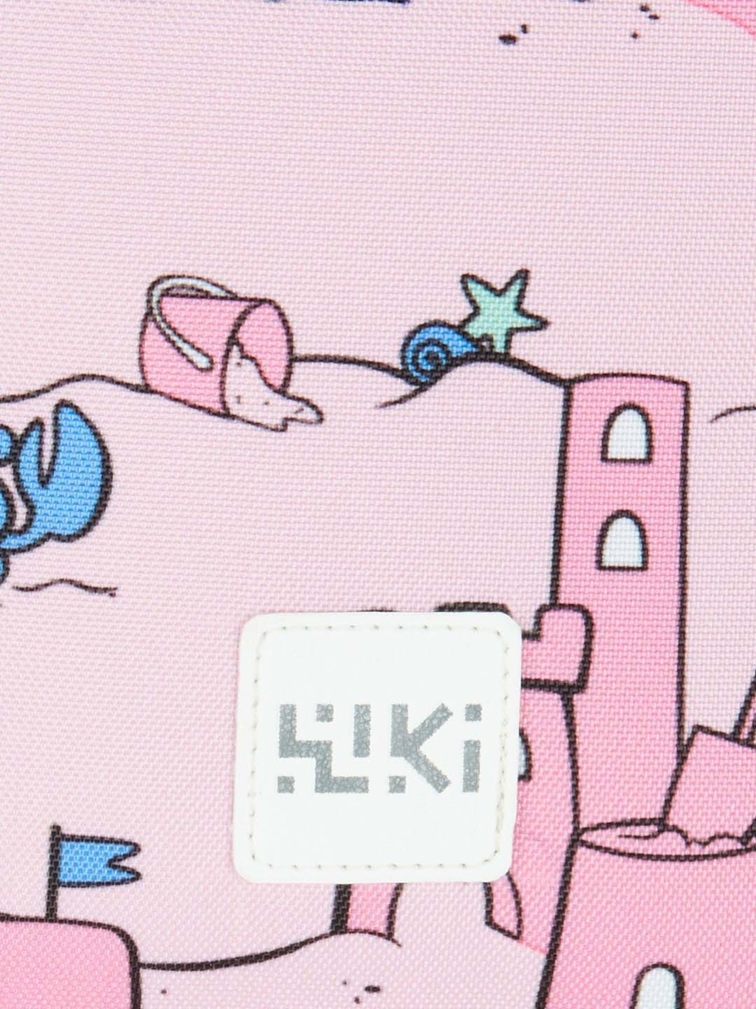 Wiki 11 Ltrs Pink Medium Backpack