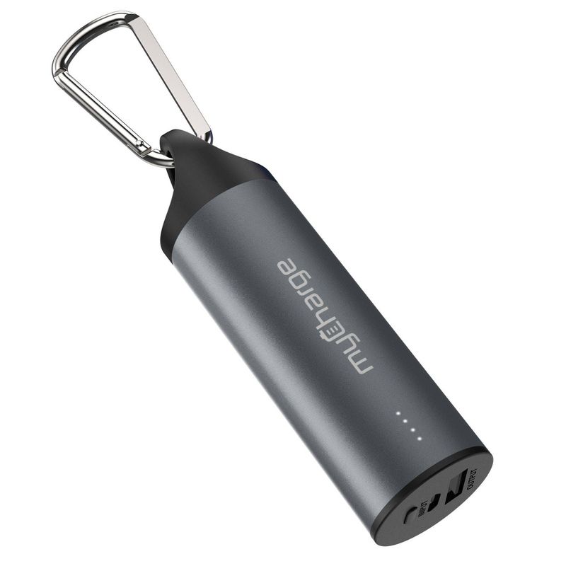 myCharge Simple Power Plus 5000mAh/2.0A Output Power Bank - Gray
