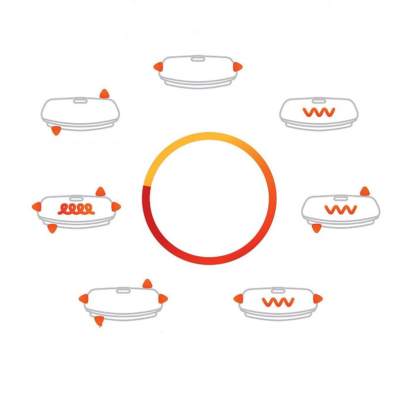 Lifepro Portable Home Body Weight Training Fitness Exercise Workout Rumblex 4D Vibration Plate Platform Equipment Machine w/ Resistance Bands, Black