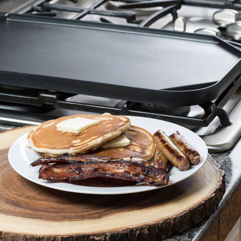 Ecolution Kitchen Extras Double Burner Reversible Grill/Griddle