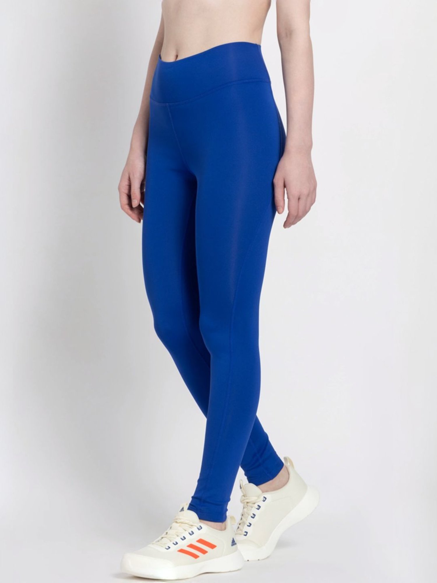 KENDALL + KYLIE White Printed Sports Tights