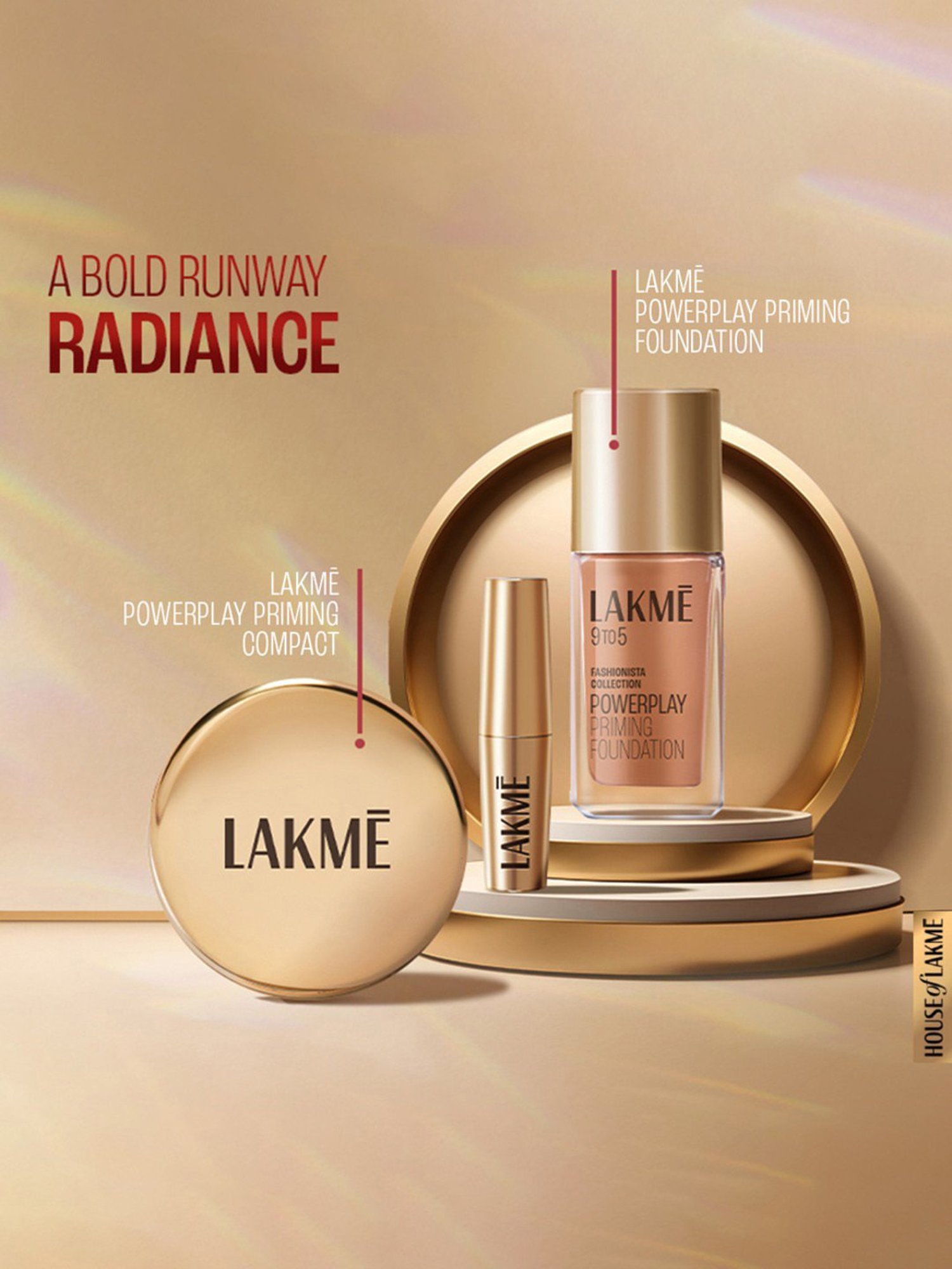 Lakme Priming Matte Lipstick Red Coat - 3.6 gm