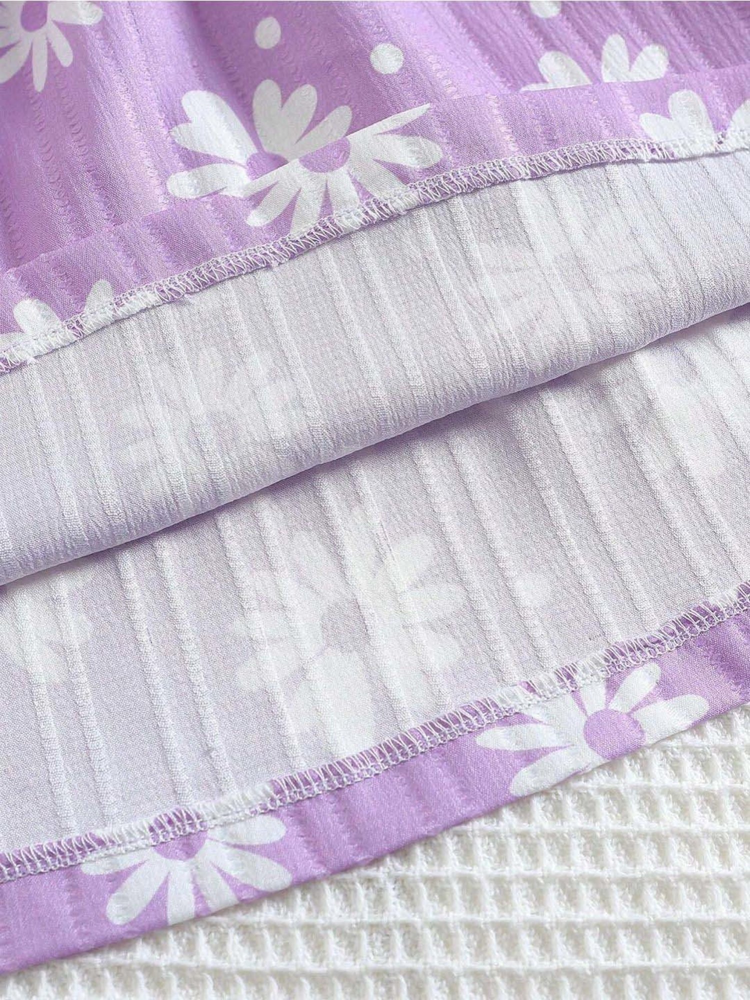 Bolly Lounge Girls Purple Floral Dress