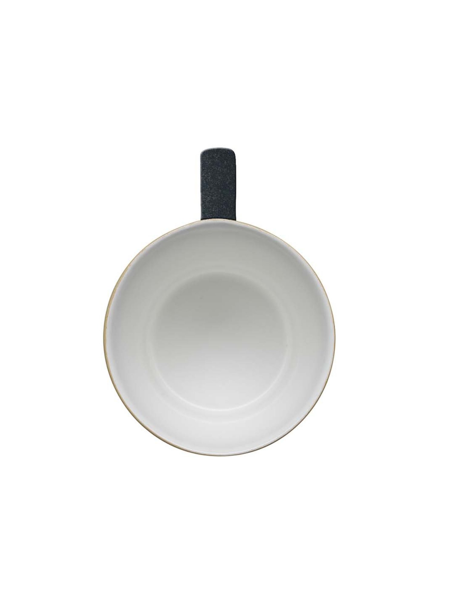 DENBY Impression Charcoal Stoneware Tea Cup (220 ml) - Set of 1