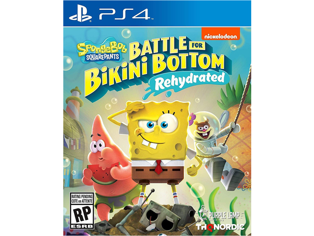SpongeBob SquarePants: Battle for Bikini Bottom - Rehydrated - PlayStation 4