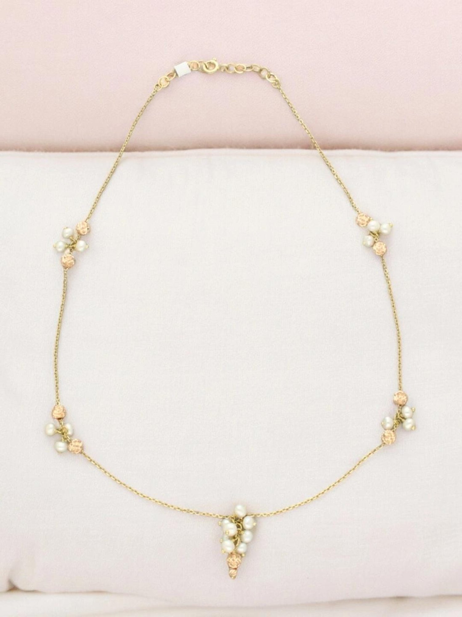 Sri Jagdamba Pearls 18k Myra Designer Gold Chain