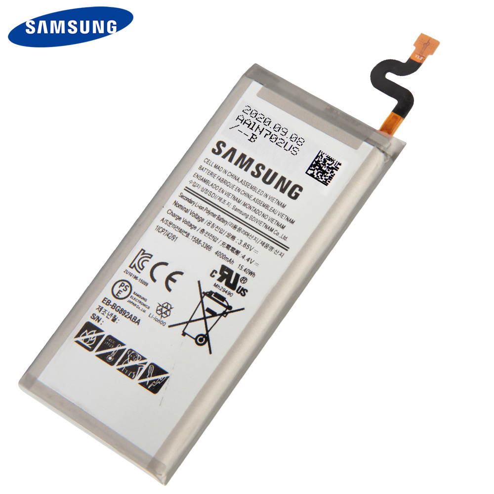 Original Samsung Replacement Phone Battery EB-BG892ABA For Samsung Galaxy S8 Active Authentic Rechargeable Battery 4000mAh