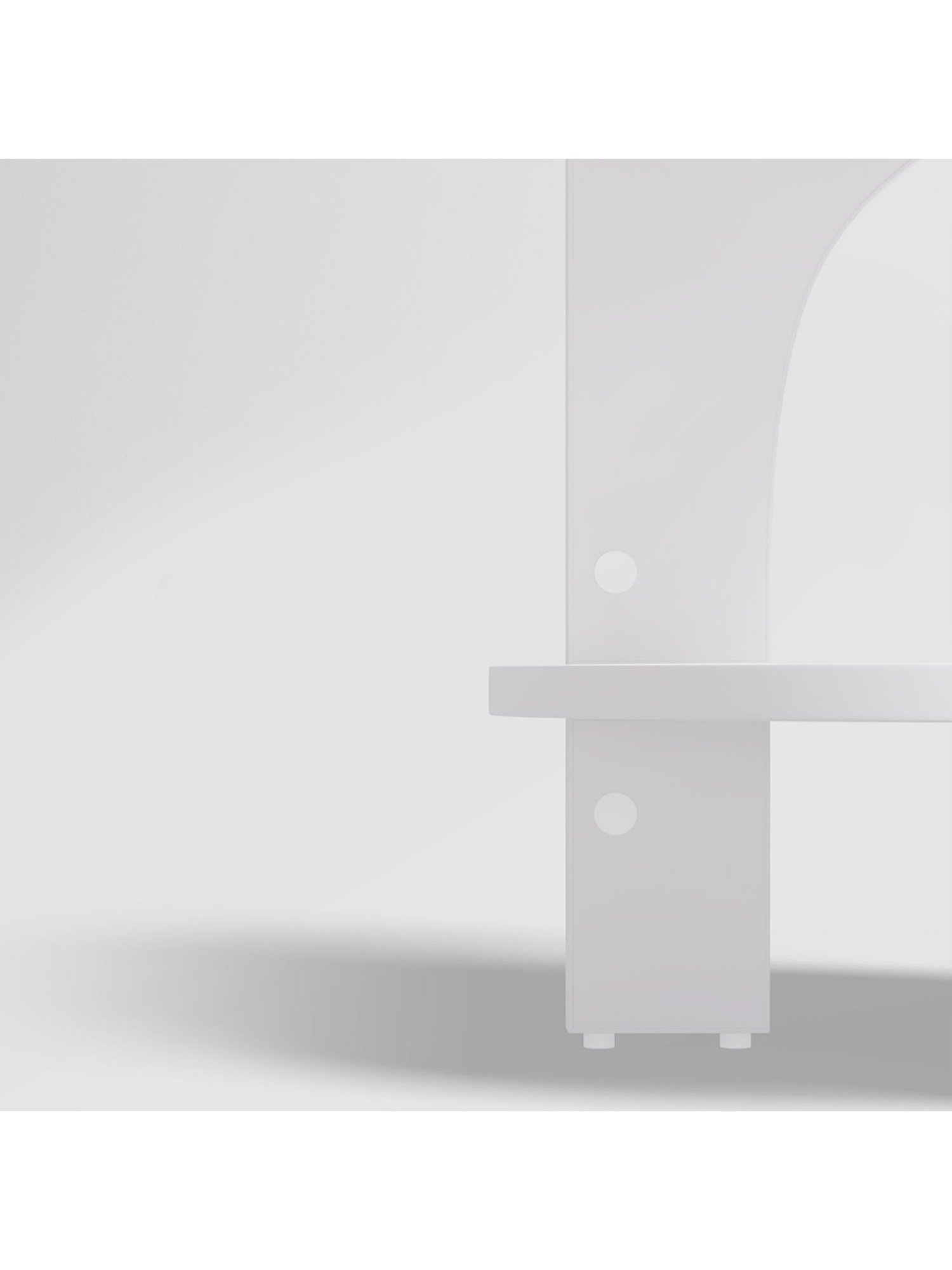 Godrej Interio Osaka Remini Walnut Engineered Wood Corner Table