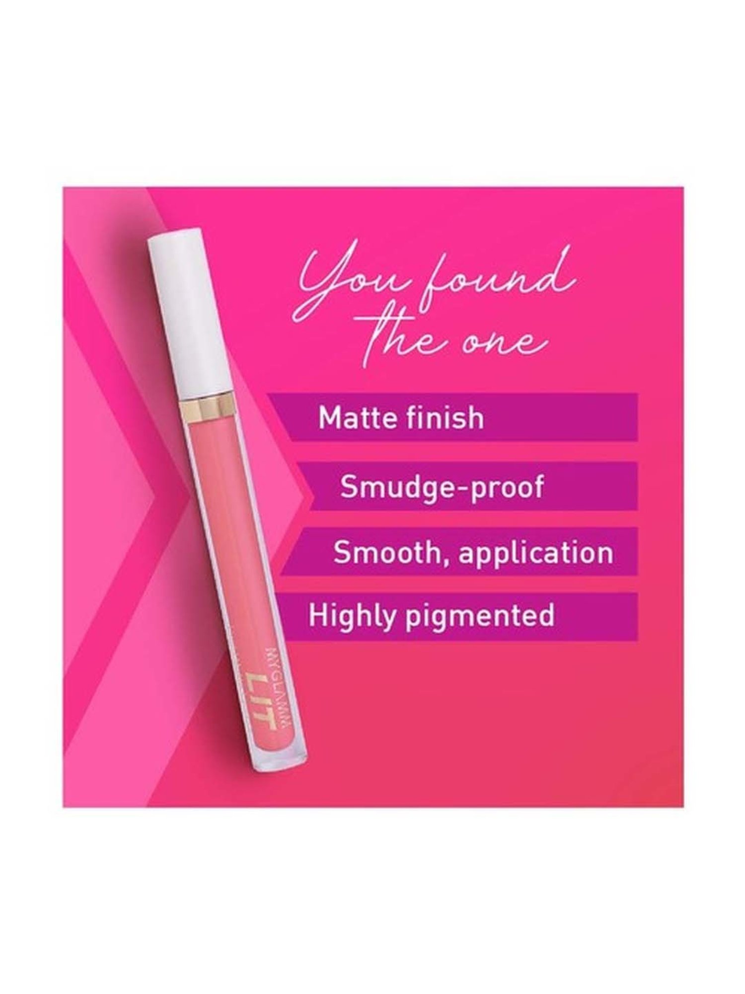 MyGlamm LIT Liquid Matte Lipstick It's Complicated - 3 ml