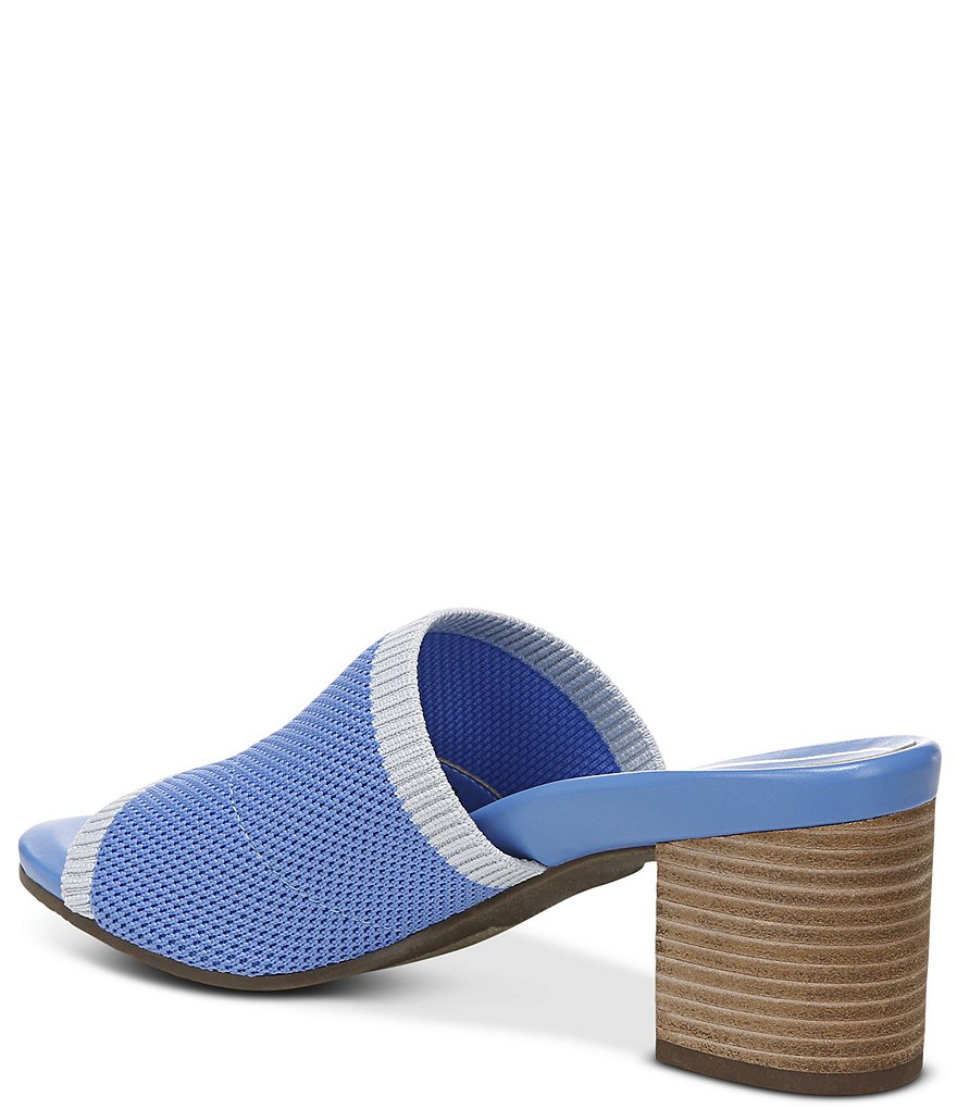 Vionic Fleur Knit Block Heel Mules