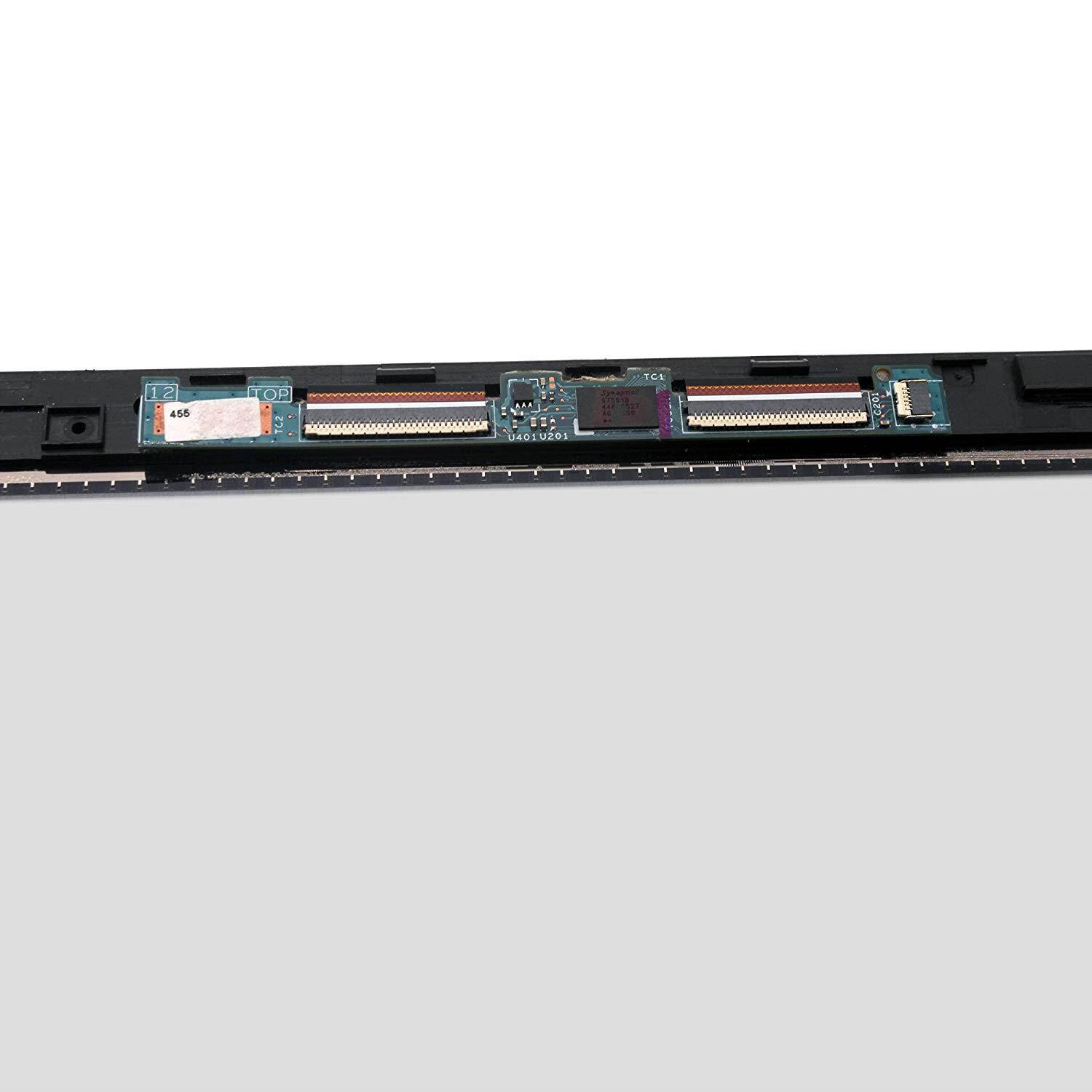 15.6 inch Replacement Touch Screen Digitizer Front Glass Panel + Bezel For HP ENVY X360 15-w050nw 15-w054nw 15-w072nw 15-w090nb 15-w092nb (With Touch Control Board)