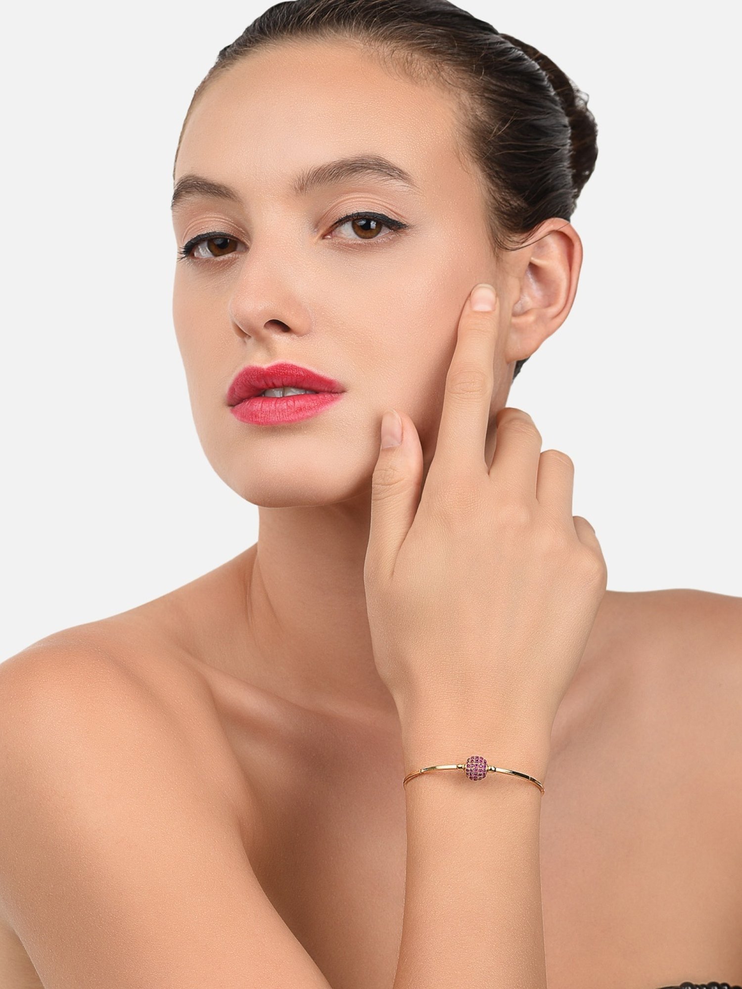 Ted Baker Crystal Sweetheart Adjustable Bracelet for Women