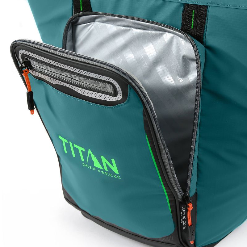 California Innovations Titan Deep Freeze 13qt Rolltop Backpack Cooler - Green