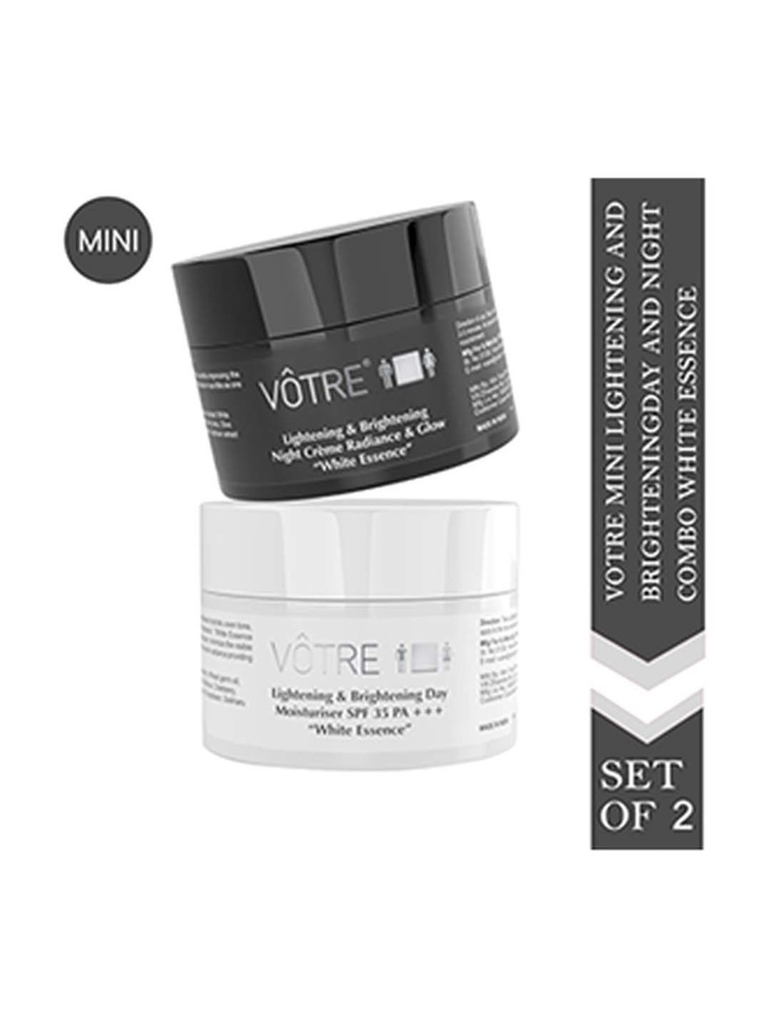 Votre Mini Lightening & Brightening Day & Night Combo White Essence