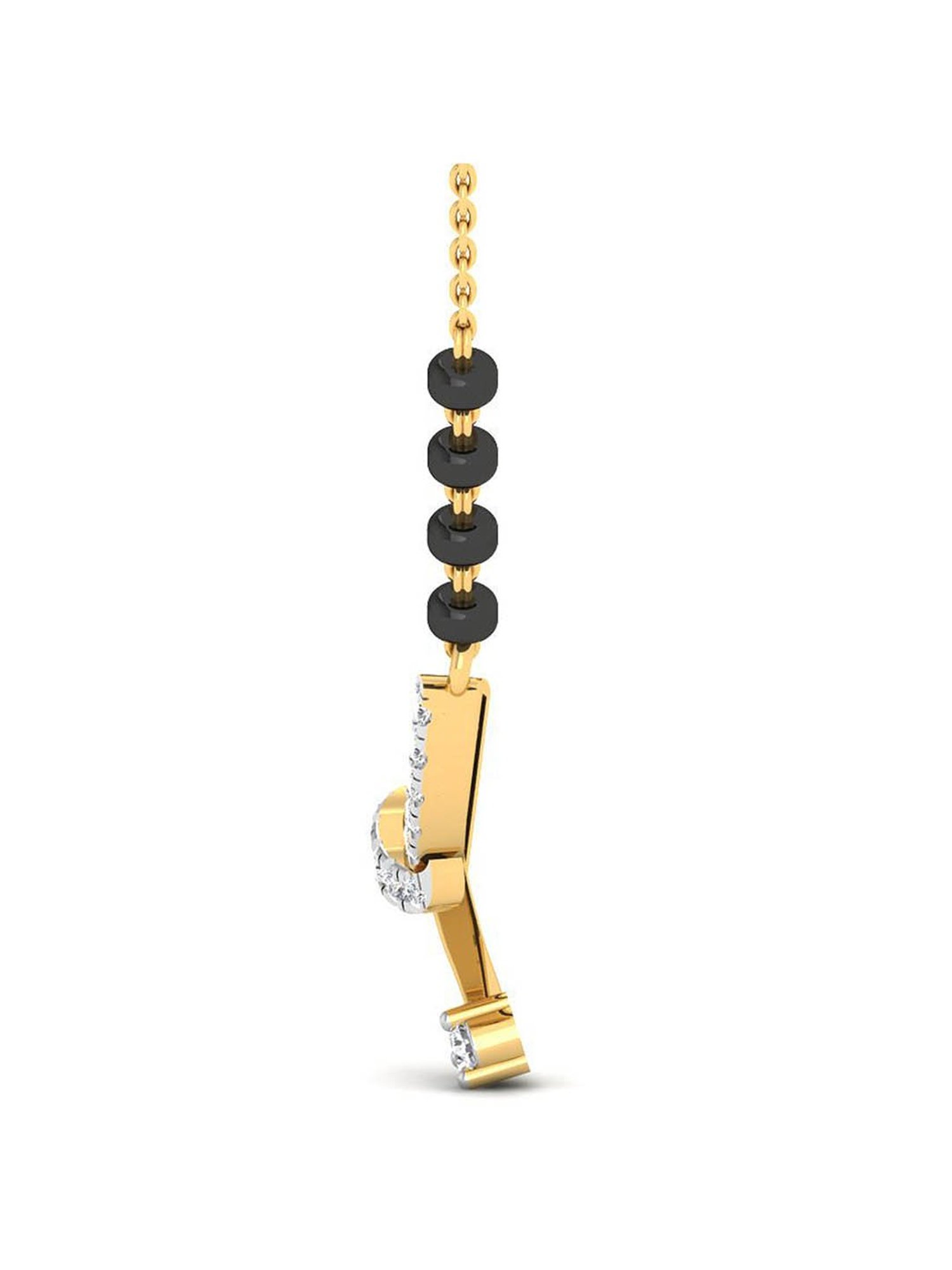Waman Hari Pethe Jewellers 18k Gold & Diamond Mangalsutra for Women