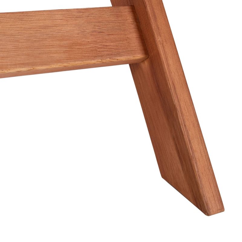 Kresler Folding Table Natural - Safavieh
