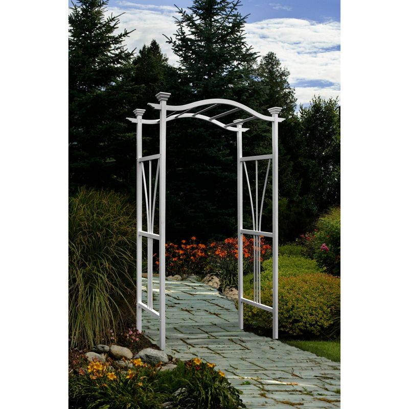 86.5" London Arbor - White - Vita