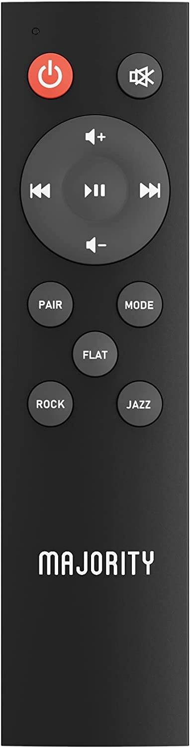 Replacement Remote Control Compatible with Majority Bowfell TV Soundbar