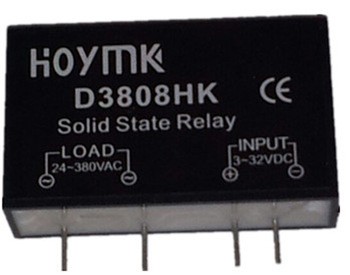 Q00132 PCB Dedicated with Pins Hoymk SSR-D3808HK 8A DC-AC Solid State Relay SSR D3808HK