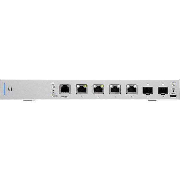 Ubiquiti 10 Gigabit 6-Port 802.3Bt Unifi Switch