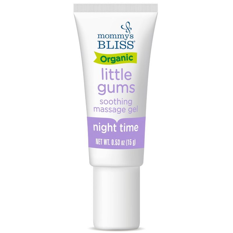 Mommy's Bliss Organic Little Gums Soothing Massage Gel Day & Night Combo - 2ct/0.53oz Each