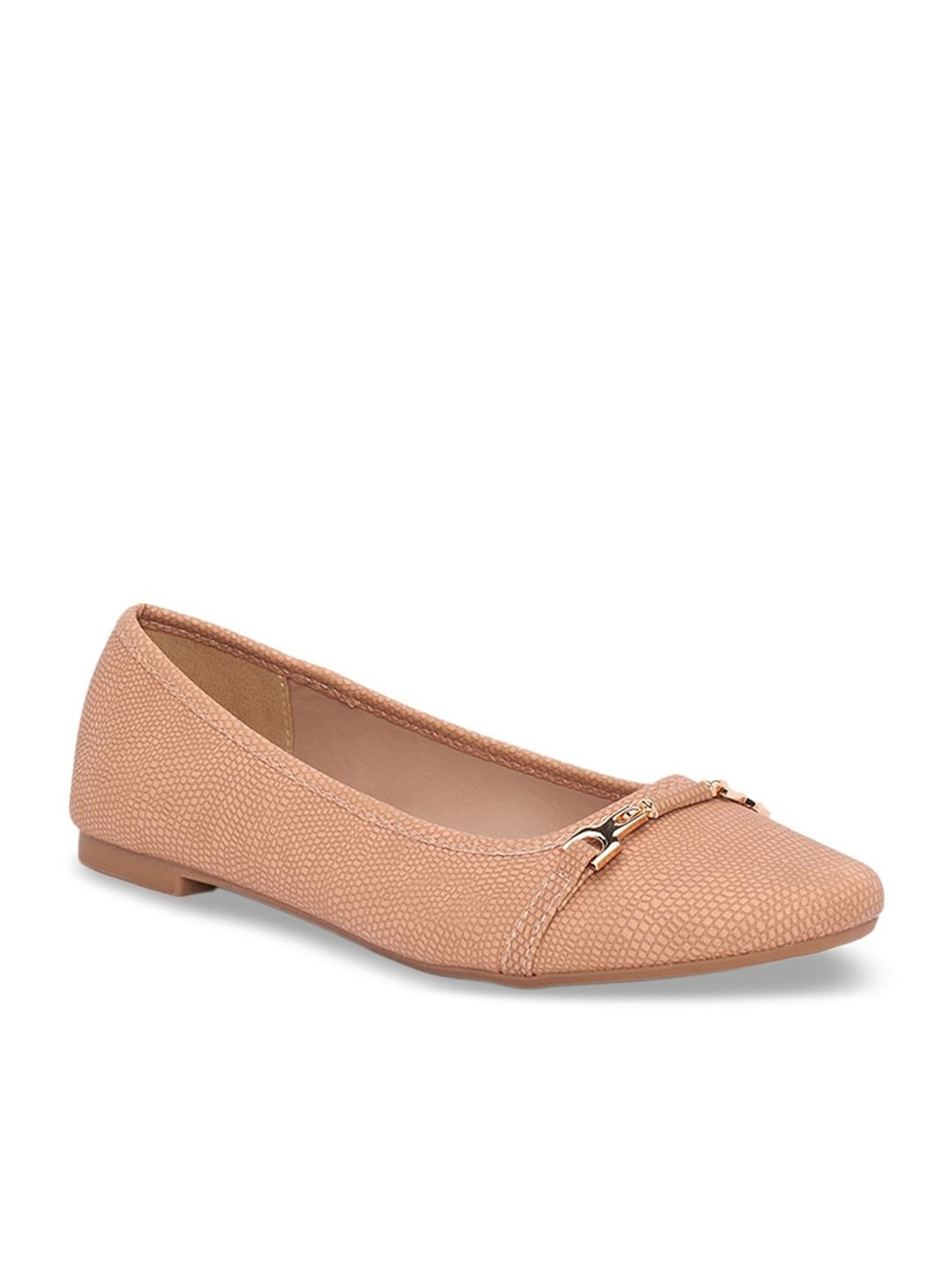 Forever Glam by Pantaloons Women's Nude Flat Ballets