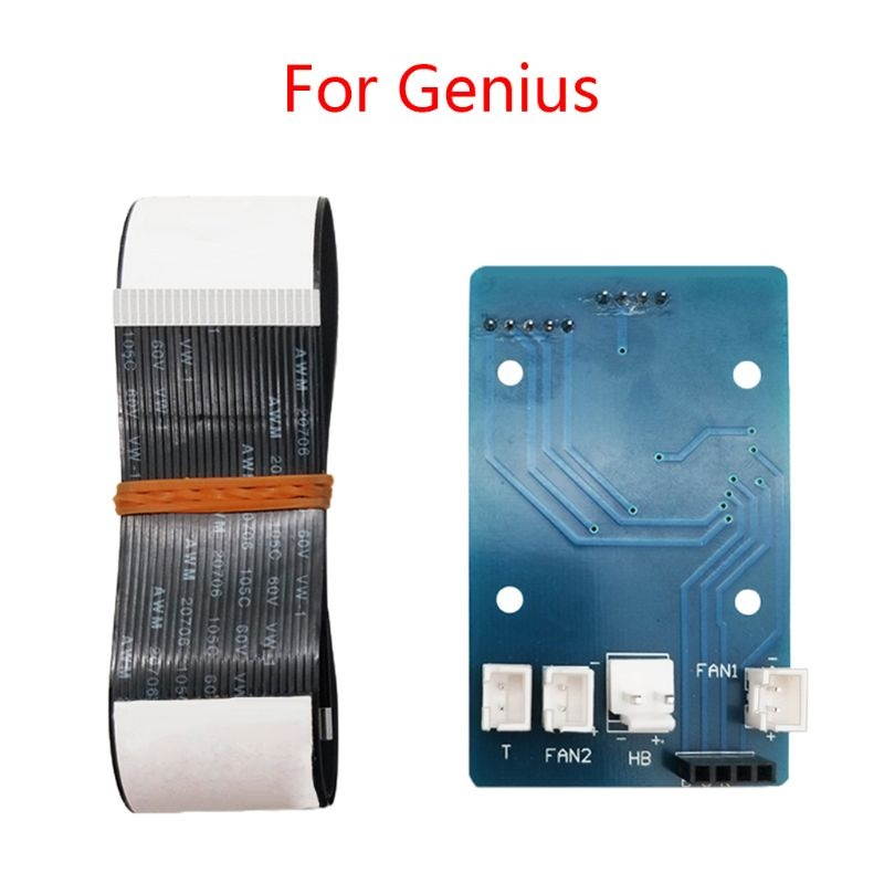 Printer Replacement Accessories Parts Hot End PCB Adapter Board and 24-pin Cable Kit for Artillery Sidewinder X1 3D Printer