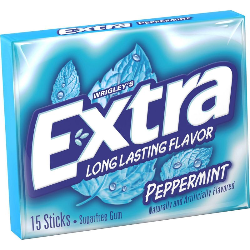 Extra Peppermint Sugar-Free Gum -15 sticks/3pk