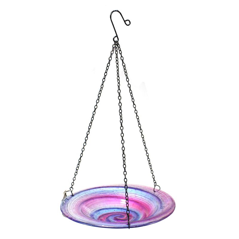 Home & Garden 16.5" Swirl Hanging Bird Feeder Bath Yard Decor Regal Art & Gift  -  Bird Feeders