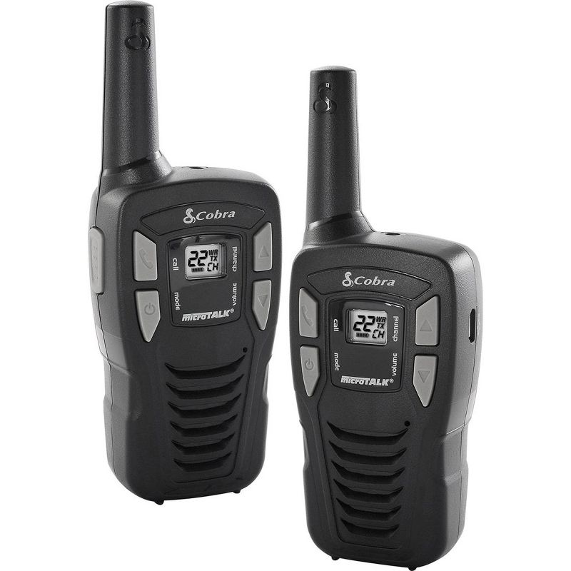 Cobra 16-Mile 22-Channel FRS/ GMRS Walkie Talkie 2-Way Radios, CX112 (2 Pair)