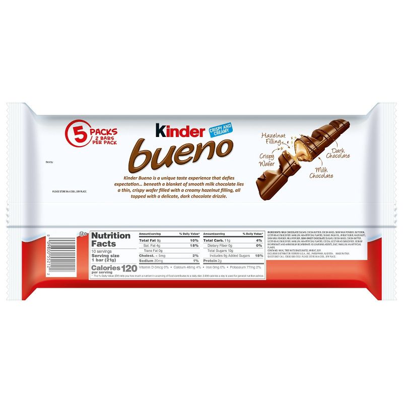 Kinder Bueno Chocolate Multipack - 7.5oz