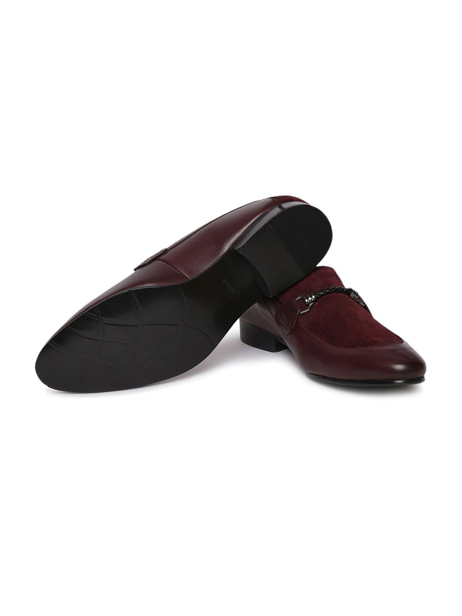Gabicci Men's Winchester Maroon Loafers