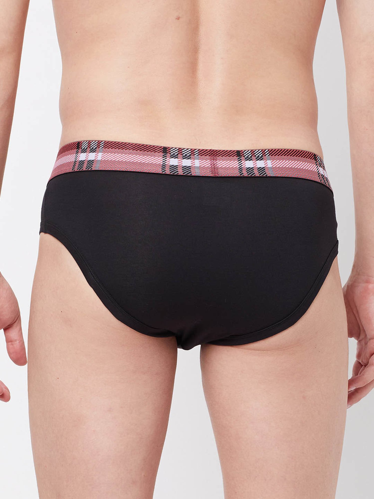 Zoiro Navy & Black Regular Fit Briefs - Pack Of 2