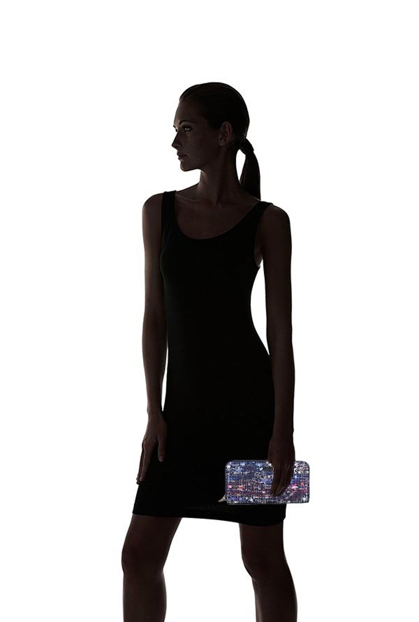 Giordano Navy & White Printed Wallet