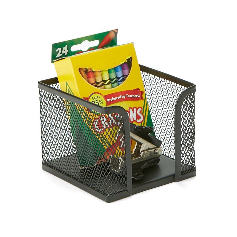 Mind Reader 6pc Desk Organizer Set Black