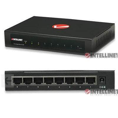 Intellinet 530347 8-Port Gigabit Desktop Ethernet Switch