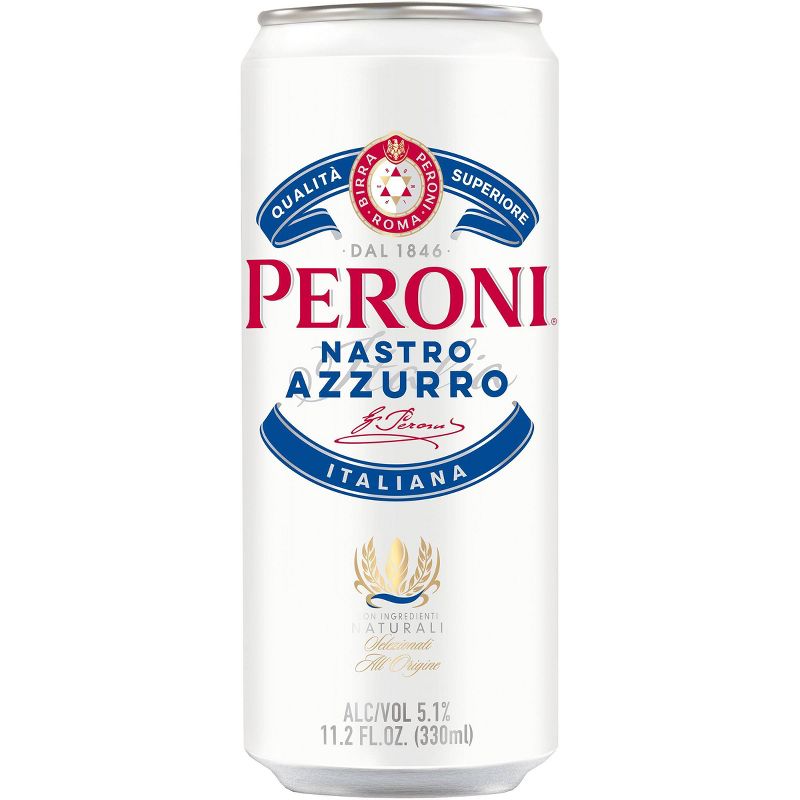 Peroni Nastro Azzurro Beer - 6pk/11.2 fl oz Slim Cans