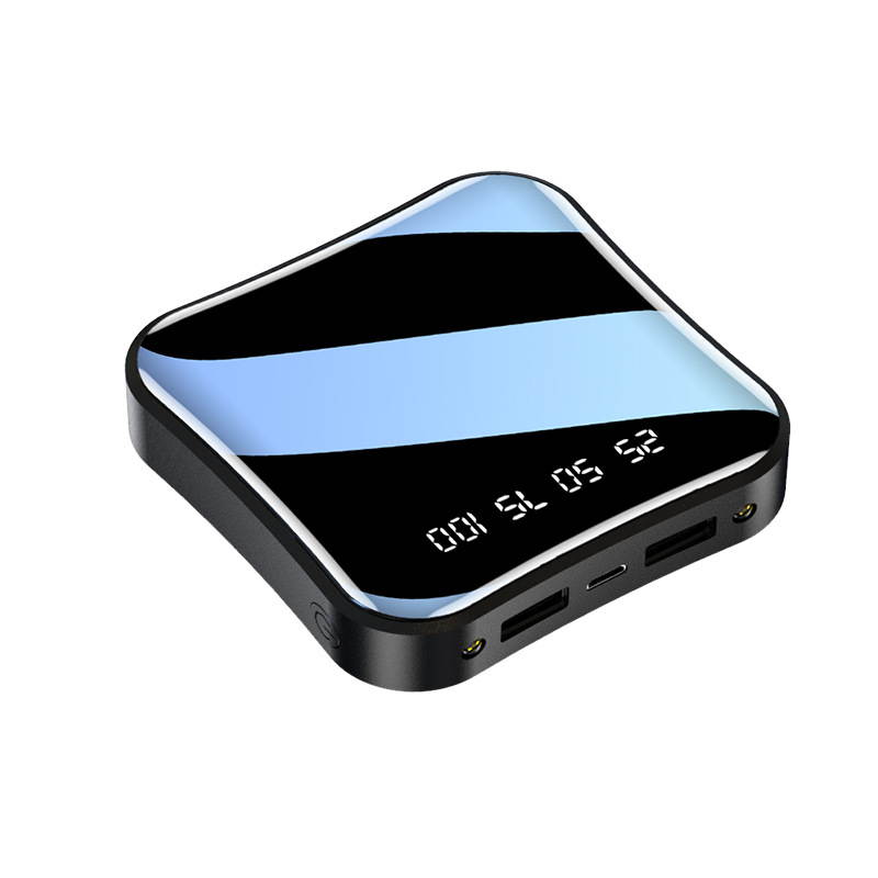 6000 Mah Mobile Power Battery Pack Mobile Power Bank With Dual USB and LED Lighting Mini Power Bank