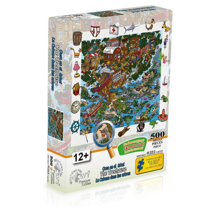 Wuundentoy Premium Edition: Tree House Jigsaw Puzzle - 500pc