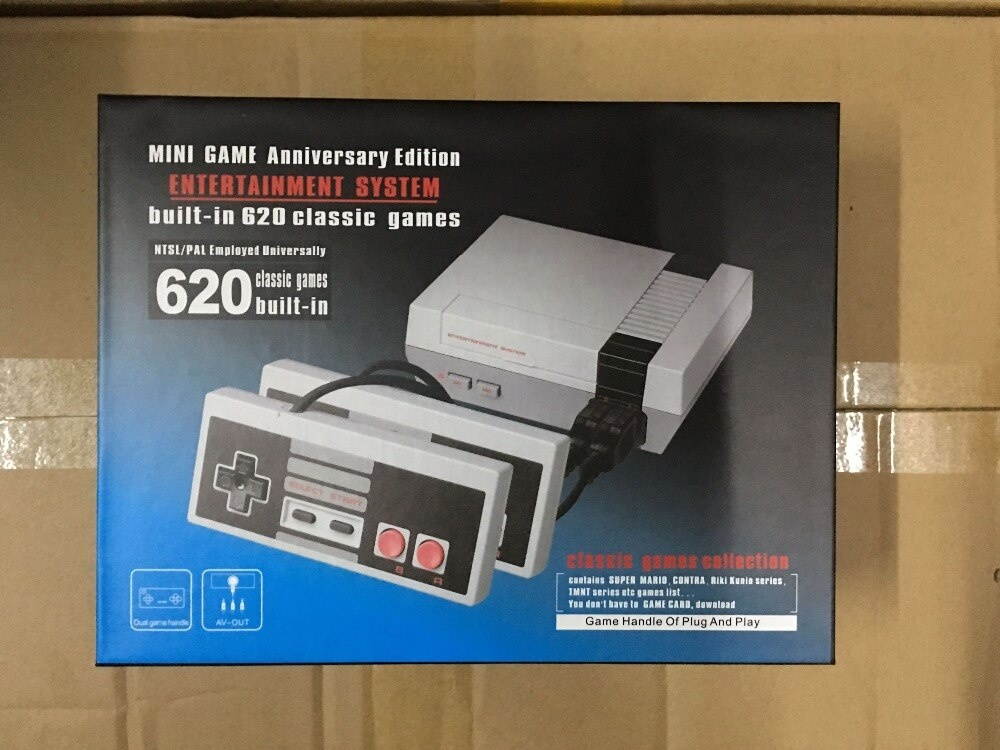 Mini TV Game Console Support HDMI/AV 8 Bit Retro Video Game Console Built-In 620 Games Handheld Gaming Player