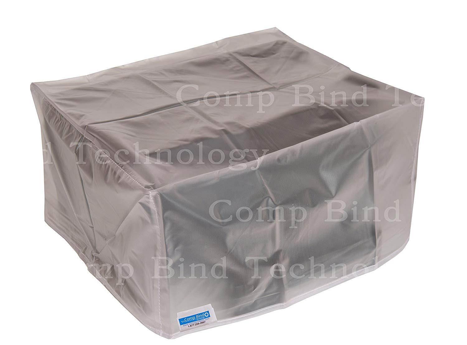 Comp Bind Technology Dust Cover for HP PageWide Enterprise Color MFP 586dn Printer, Clear Vinyl Dust Cover by Viziflex Seels 20.8''W x 22.2''D x 20.8''H