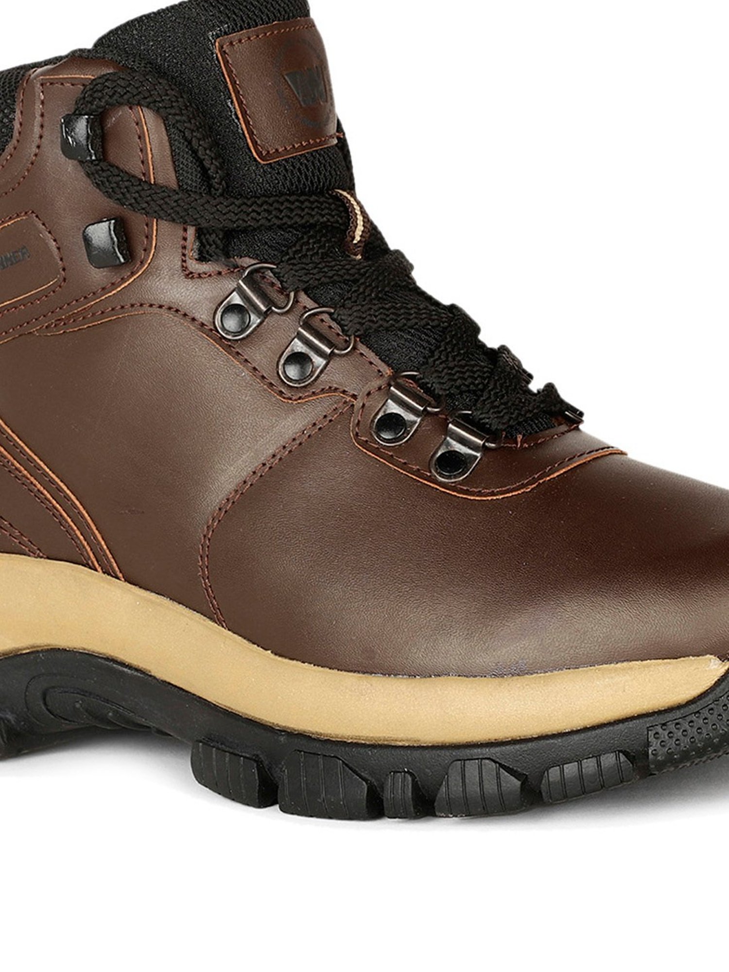 Weinbrenner by Bata Men's Brown Derby Boots