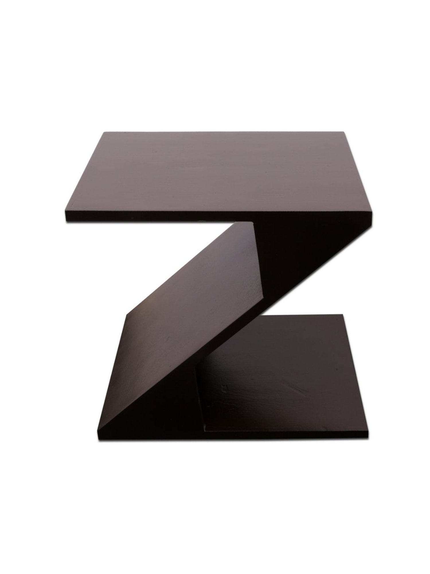 Ikiriya Berlin Dark Brown Wood Bedside End Table