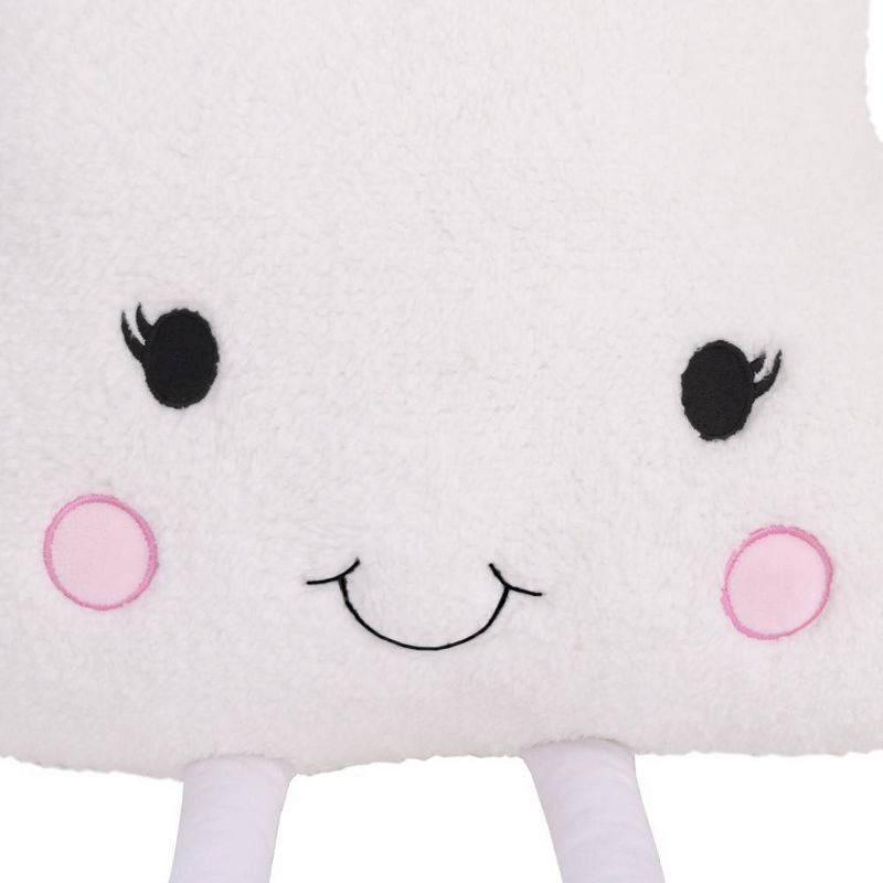 Little Love by NoJo Goat Throw Pillow