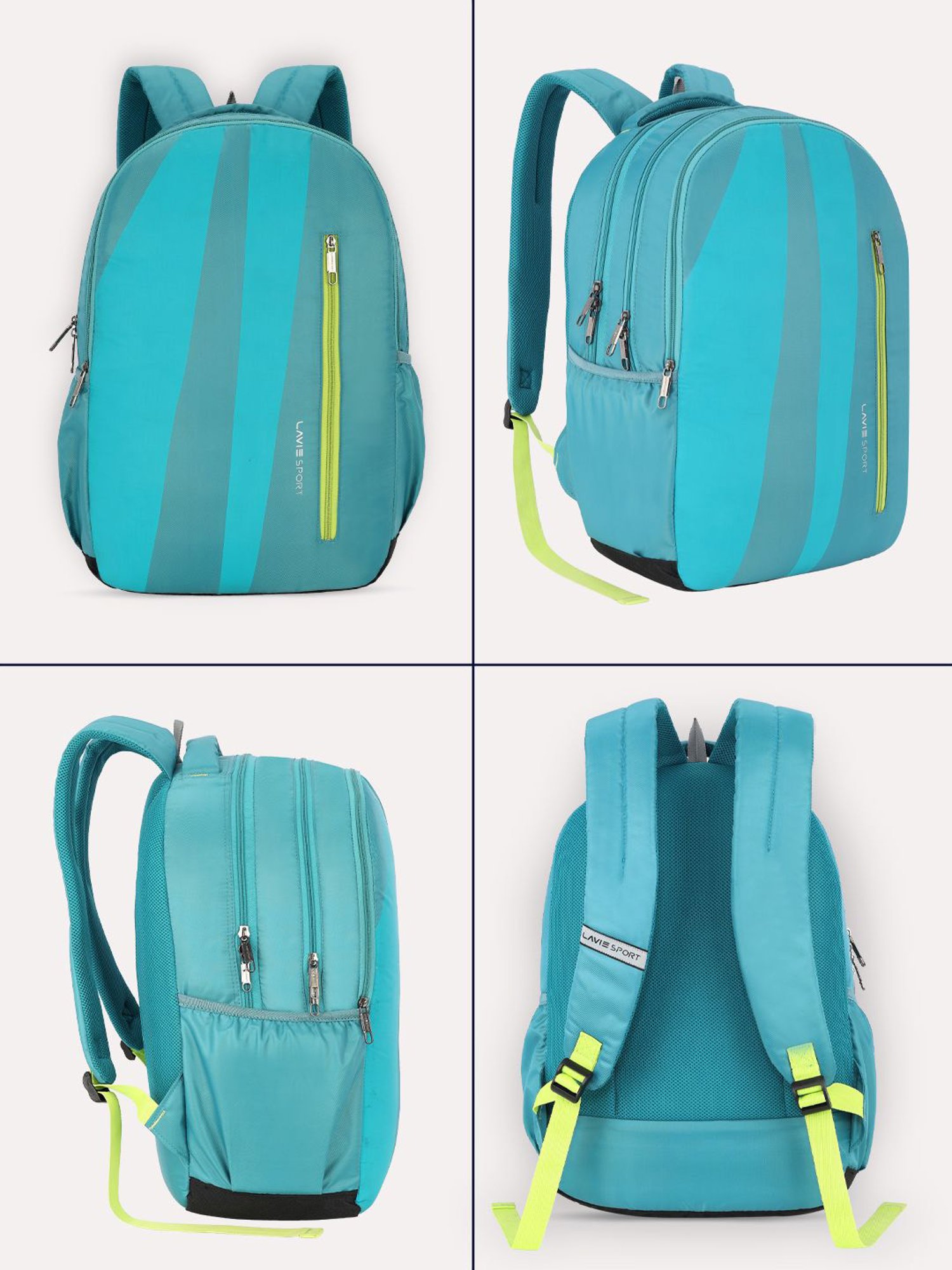Lavie Sport Zolt 32L Laptop Backpack For Men & Women (Teal)