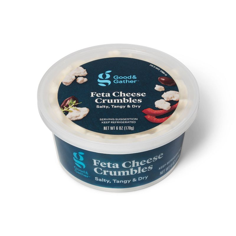 Feta Cheese Crumbles - 6oz - Good & Gather™
